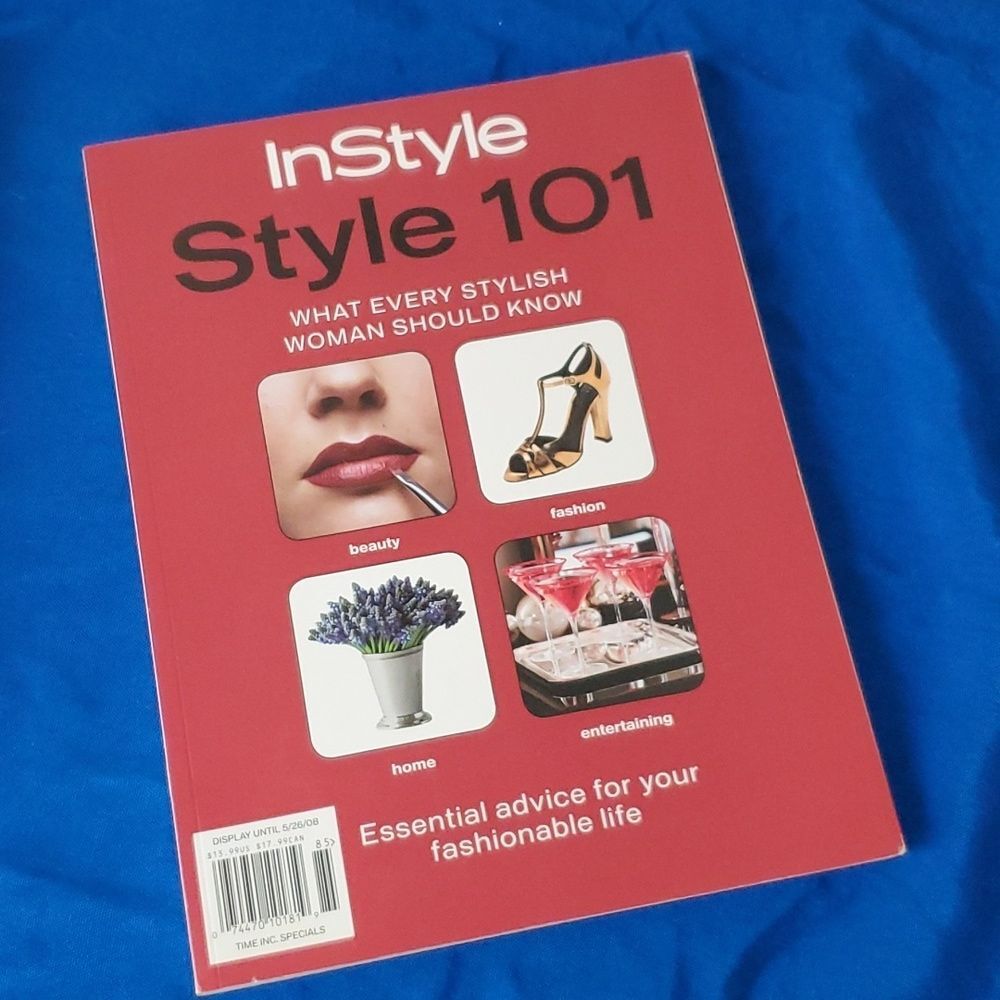 InStyle Style 101 Magazine May 2008 What Every Stylish Woman Should Know Retro